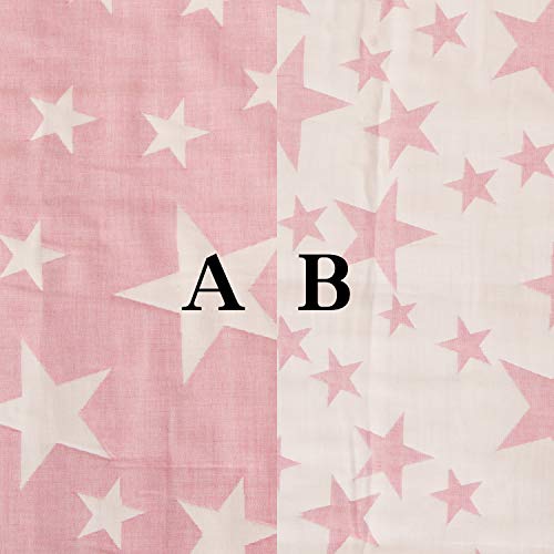 NTBAY 3 Layer Muslin Blanket 45x60 Inches Reversible Crib Blanket for Baby