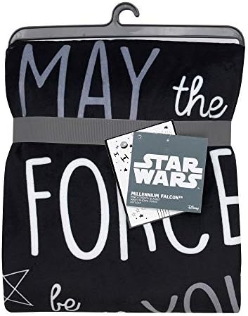 Lambs Ivy Star Wars Millennium Falcon Baby Blanket