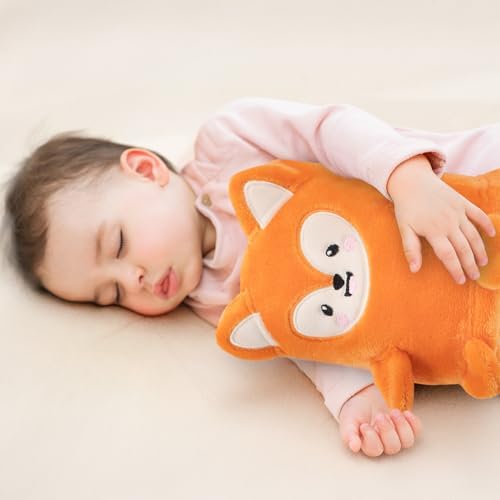 Babyhuggle Foldable Fox Plush Blanket for Newborn 1