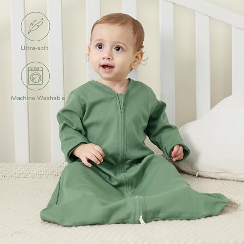 JELLYMONI 6-12 Months Sleep Sack 2 Pack 100 Cotton