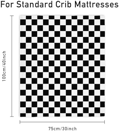 CIVARUA KIDS Checkered Baby Blanket for Boys