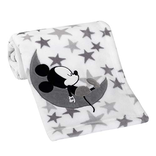 Lambs Ivy Mickey Mouse Baby Blanket 30x40 Inch