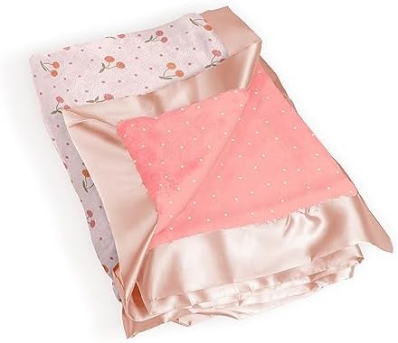 JuJuBe x Studio Oh Baby Essentials Reversible Blanket - Cherry Cute