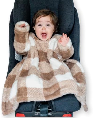 Buckle Me Baby Car Seat Blanket - Cozy Warm Sherpa Cover