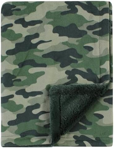 Hudson Baby Cozy Plush Blanket Camo One Size