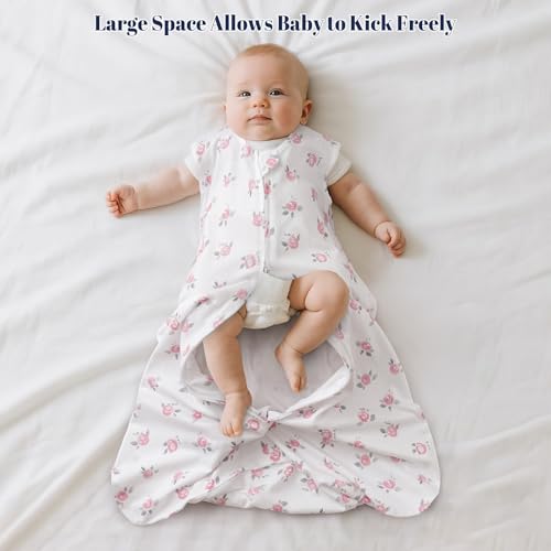 PHF Bamboo Rayon 70 Cotton Sleep Sack 0-6 Months 2 Pack