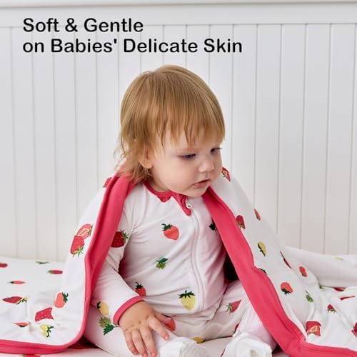 Okayinn BubblePanda Bamboo Rayon Baby Blanket 30x40 1
