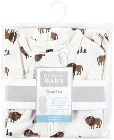 Hudson Baby Unisex Sleep Pod for Newborns 0-2 Months 1