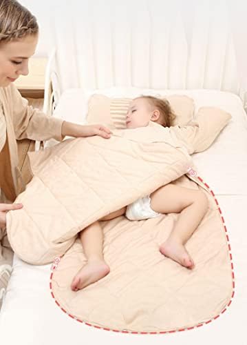 3-Way Zipper Sleep Sack for Toddler Baby 100 Cotton TOG 25