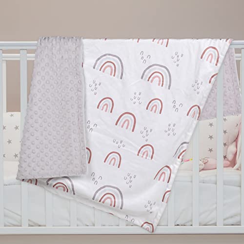 Soarwg Kids Rainbow Baby Blanket 30x40 Inch 1