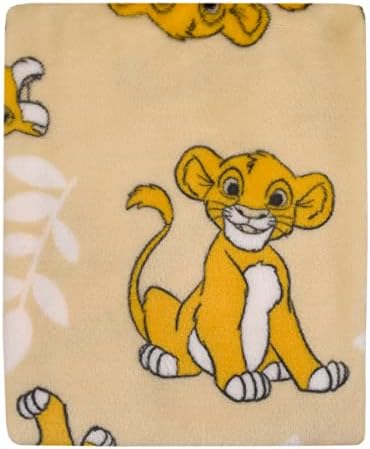 Disney Lion King Simba Plush Baby Blanket