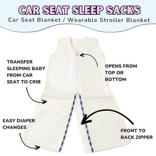 Buckle Me Baby Coats Wearable Blanket for Car Seat to Crib