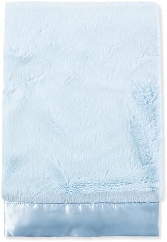 Little Me Plush Stroller Blanket for Baby 30 x 27 Inches
