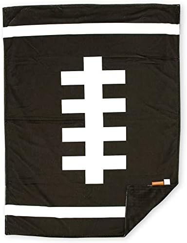 Dear Baby Gear Reversible Blanket - 40x30 Football Brown Deluxe