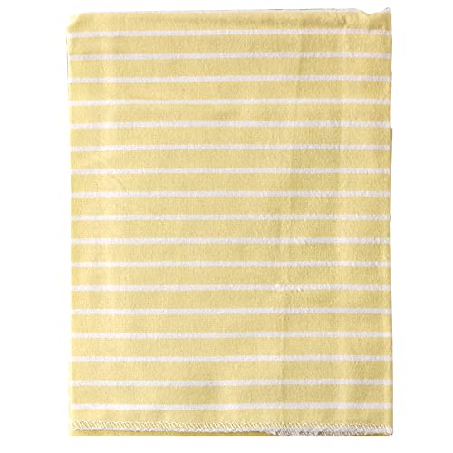 Luvable Friends Baby Flannel Receiving Blankets Yellow One Size