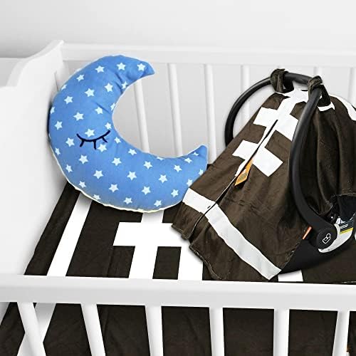 Dear Baby Gear Reversible Blanket - 40x30 Football Brown Deluxe