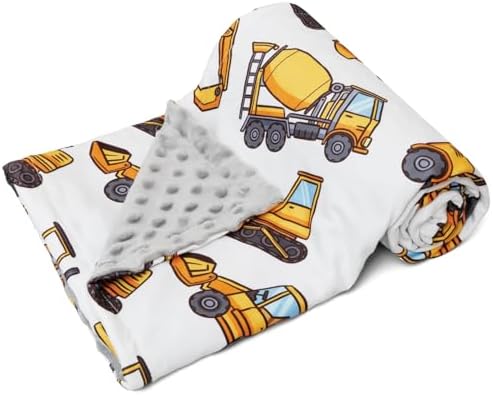New Born Baby Boy Double Layer Fuzzy Blanket - 30 x 40 Inch