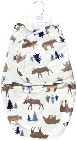 Hudson Baby Unisex Faux Fur Swaddle Wrap 1