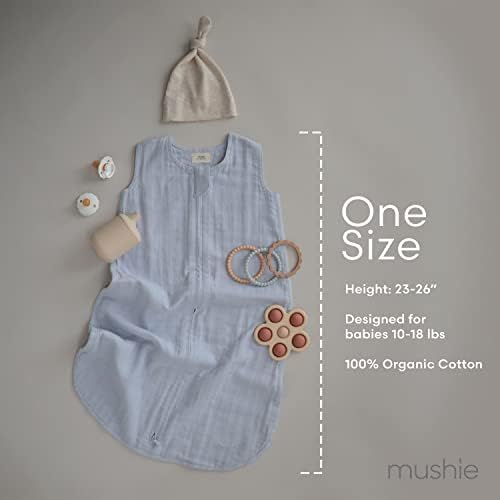 Mushie Organic Cotton Sleep Sack for Babies