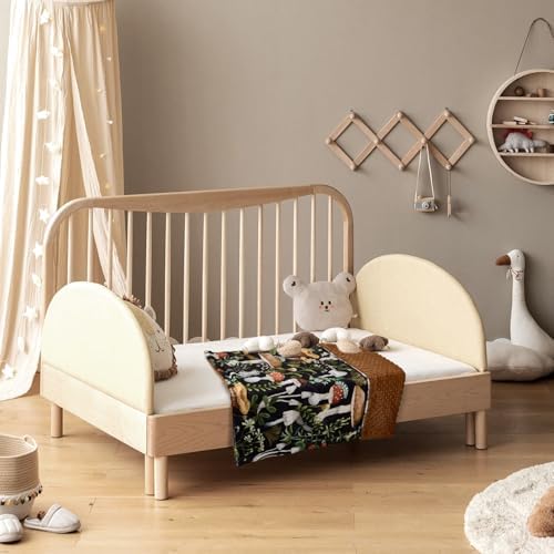 DCOOLGO Mushroom Baby Blanket - Soft Fleece Double Layer 265x40 Inches