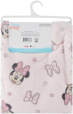 Disney Characters Flannel Fleece Baby Blanket - 30x40 Inches 1