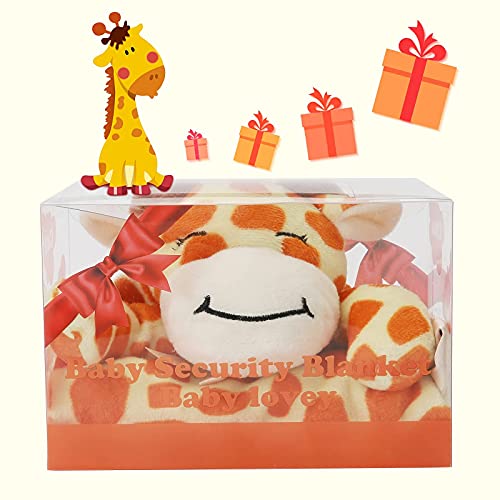 Pro Goleem 16 Inch Giraffe Lovey Security Blanket for Babies 1