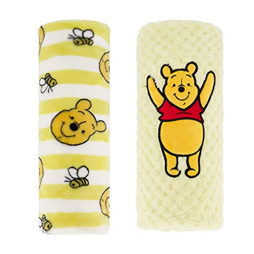 Disney 2-Pack Baby Blanket with Winnie The Pooh Design