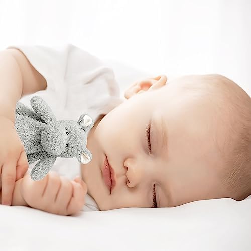 Doindute Baby Hippo Security Blanket 14 Inches Plush Stuffed Animal 1