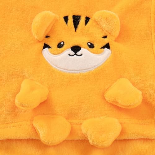 Babyhuggle Foldable Tiger Plush Blanket