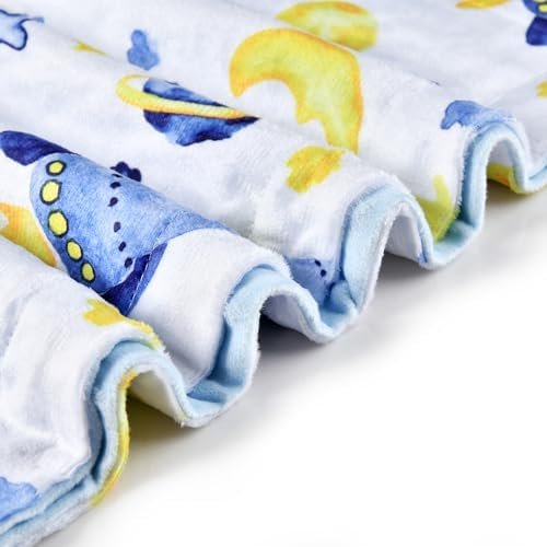 Boyoung Baby Blanket with Double Layer Dotted Backing