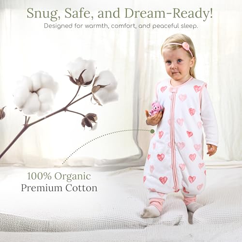 Mama Cheetah Toddler Sleep Sack with Feet 4T-5T