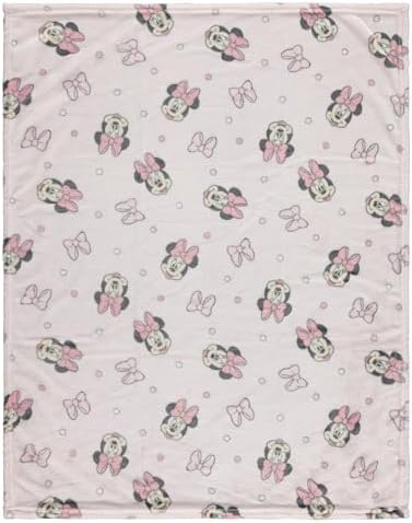 Disney Characters Flannel Fleece Baby Blanket - 30x40 Inches 1