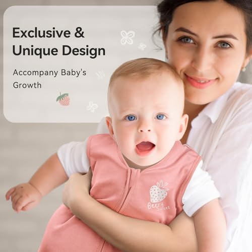 Unnivoll Baby Sleep Sack 18-24 Months 3 Pack Strawberry 05 Tog