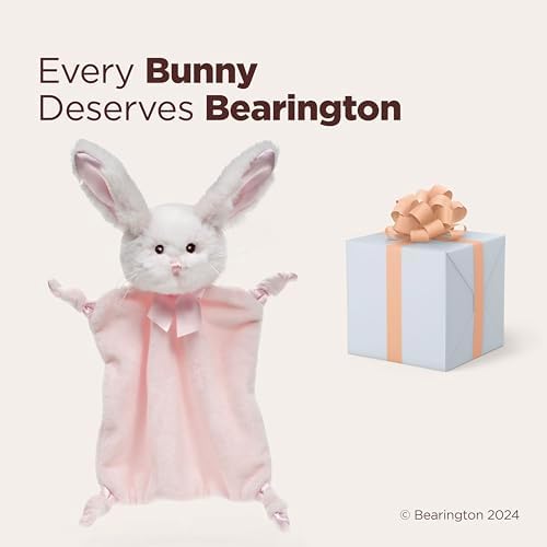 Bearington Collection Wee Cottontail Baby Lovey Blanket