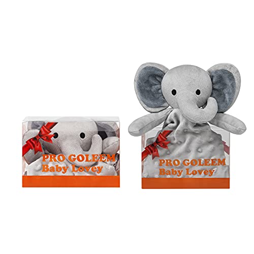Pro Goleem Elephant Lovey Baby Blanket 16 Inch 1