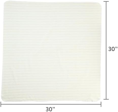 4 Piece Yellow Cotton Flannel Receiving Blankets for Baby