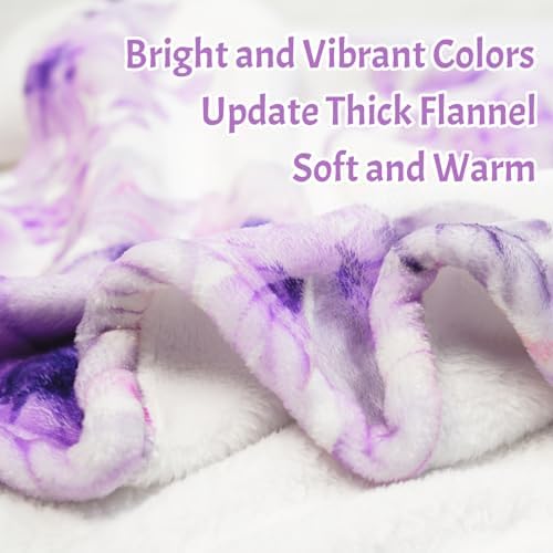 Personalized Baby Blanket with Name Custom Flannel Throw for Kids