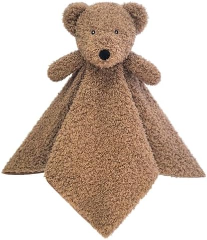 Doindute Baby Dark Brown Teddy Bear Security Blanket