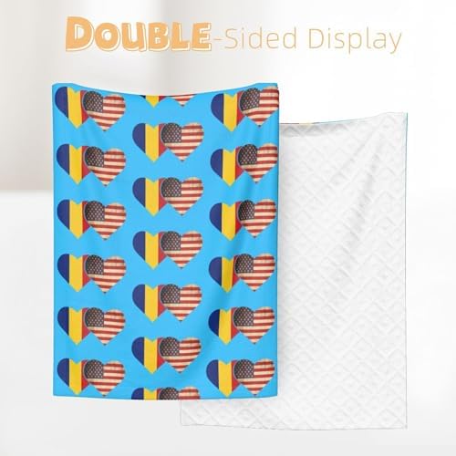 CUTEDWARF Cute Flannel Baby Blanket 30x40 Inches