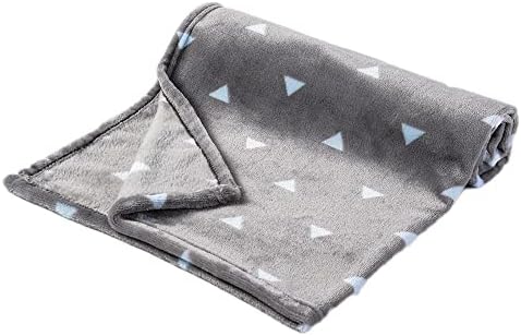 Bunnikins Clover 30x36 Flannel Baby Blanket