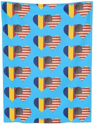 CUTEDWARF Cute Flannel Baby Blanket 30x40 Inches