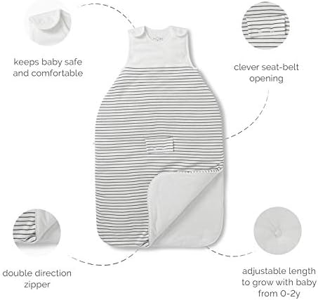 MORI Clever Sleep Sack Toddler Two Way Zip Breathable Swaddle