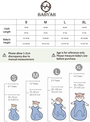 Babyah Kids Wearable Blanket with Detachable Sleeves 1