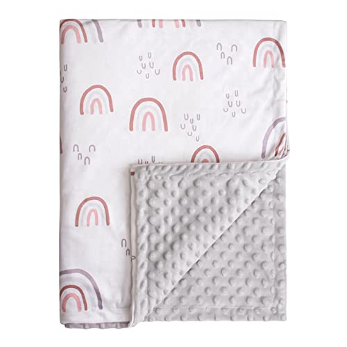 Soarwg Kids Rainbow Baby Blanket 30x40 Inch 1