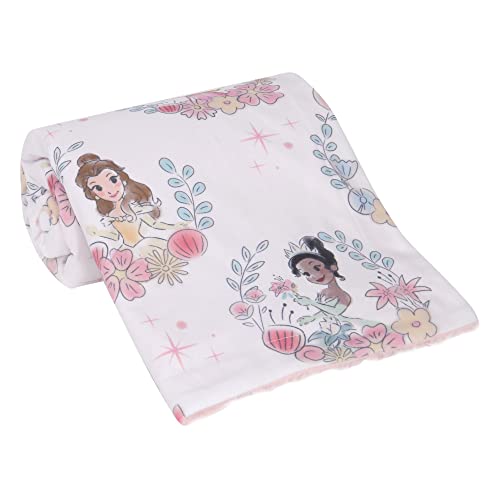 Lambs Ivy Disney Princesses Baby Blanket - Ariel Snow White Cinderella More