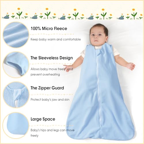 PHF 3 Pack Warm Micro-Fleece Sleep Sack 18-24 Months