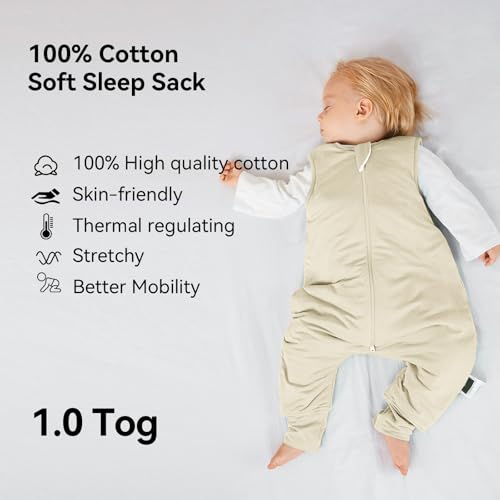 Okayinn BubblePanda Toddler Sleep Sack with Feet 3T-4T