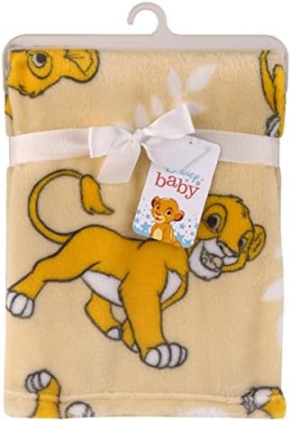 Disney Lion King Simba Plush Baby Blanket