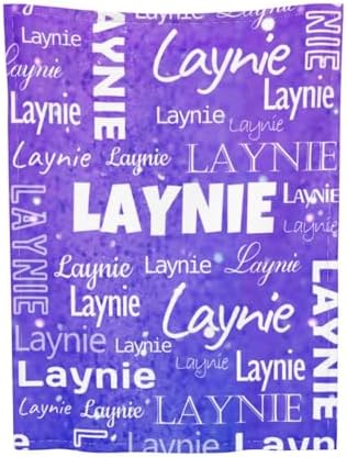 Personalized Baby Blanket With Name and Monogram
