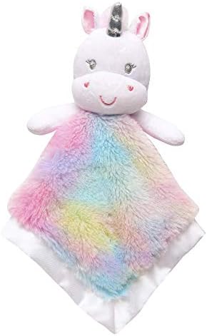 Baby Starters Unicorn 14 Inch Snuggle Buddy with Satin 1
